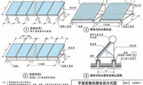 太阳能热水器安装尺寸图_太阳能热水器安装尺寸